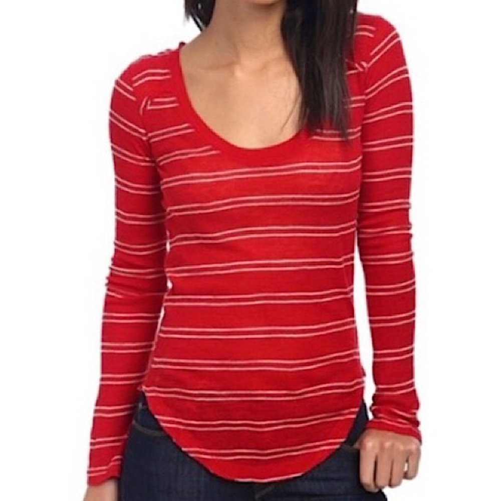 Free People Long Sleeve Thermal Tee (NEW)